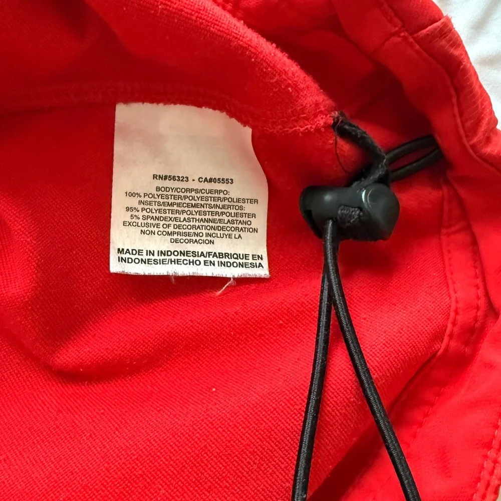 Nike Cincinnati reds Baseball Dri-FIT Red Windshirt Pullover V-Neck Mens XL